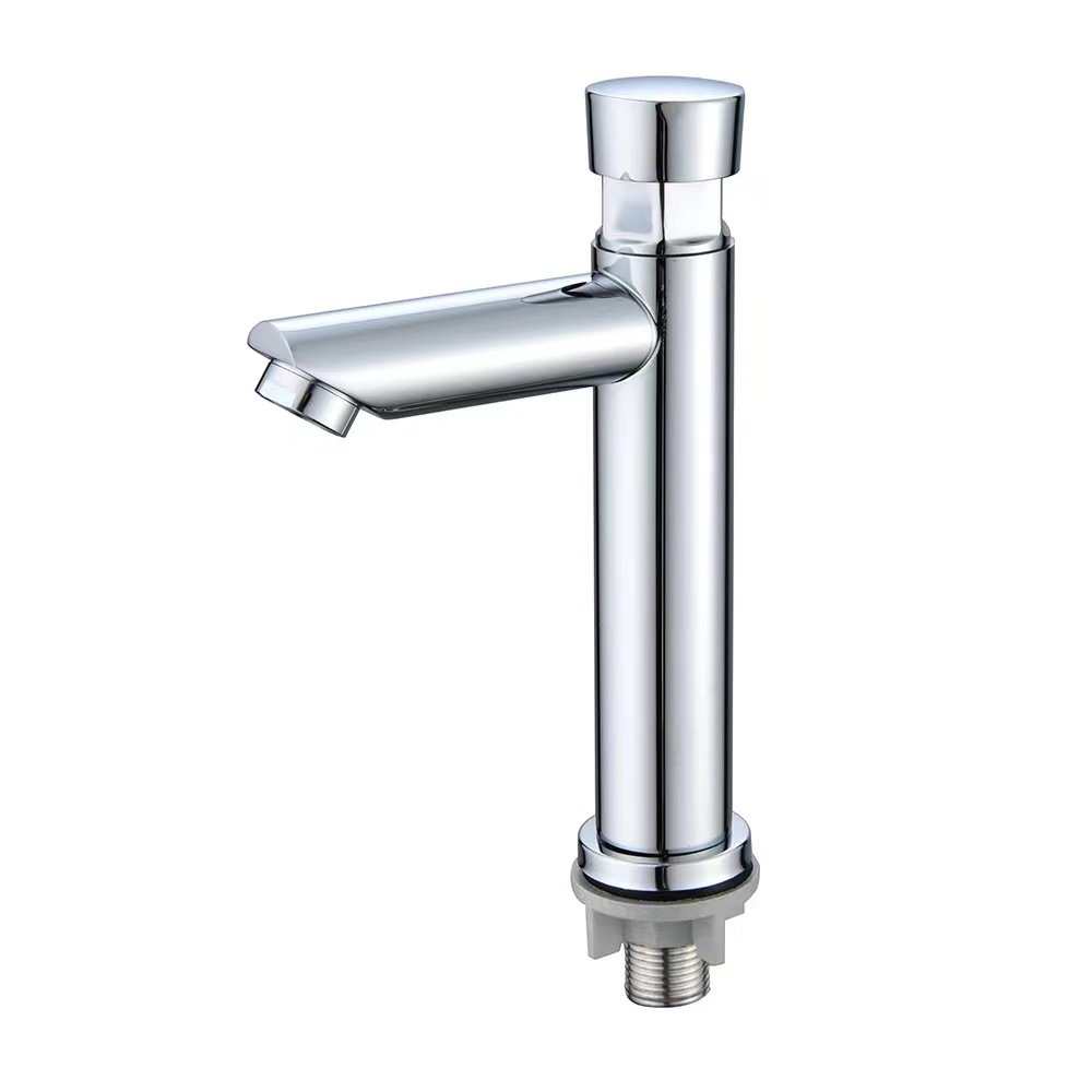 stainless steel time delay selfclosing faucet