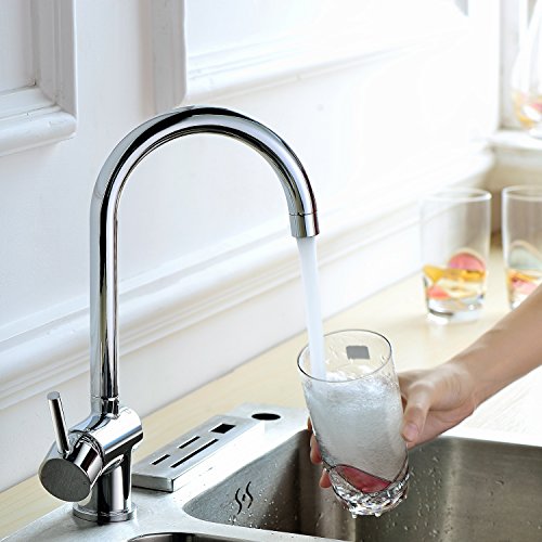 single lever 304 Stainless Steel kitchen tap