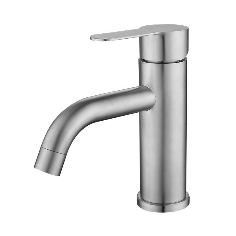 solid stainless steel bathroom faucets