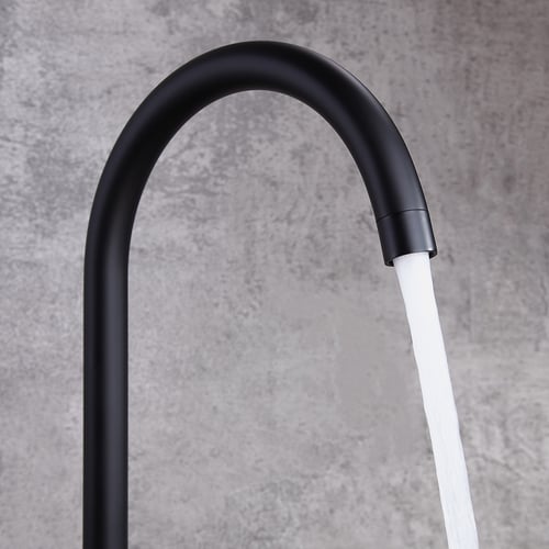 Modern Single Lever Hot Cold Black Faucets For Sinks(grifo de cocina)