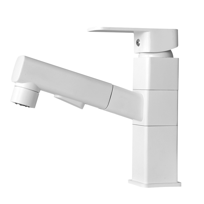 White Brass Basin Mixer(grifos)