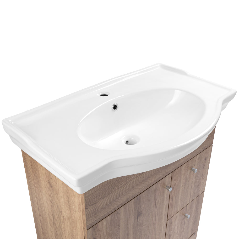 Table Top Wash Basin With Cabinet