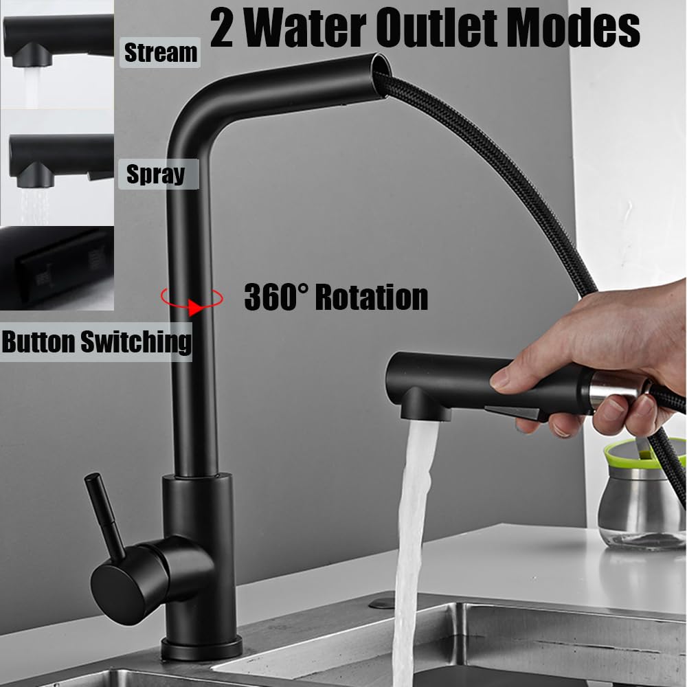 304 Kitchen Pull Out Faucet(grifos)