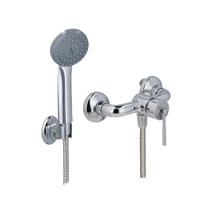 In Wall Polished Brass Shower Faucet Set(ducha)