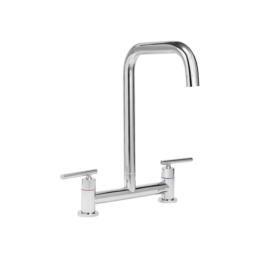 Two Handle Stainless Steel Kitchen Sink Faucet(grifos)