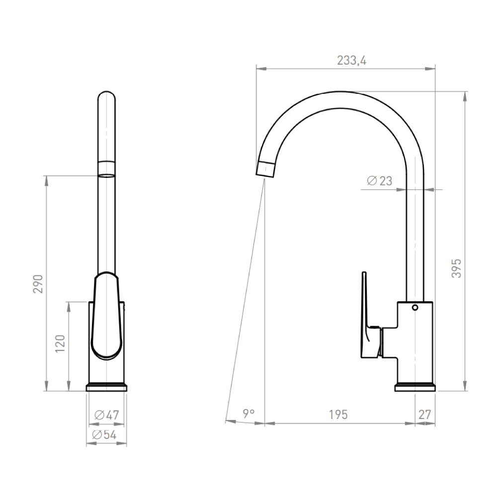 Kitchen Sink Mixer Tap Plastic Faucet(grifo)