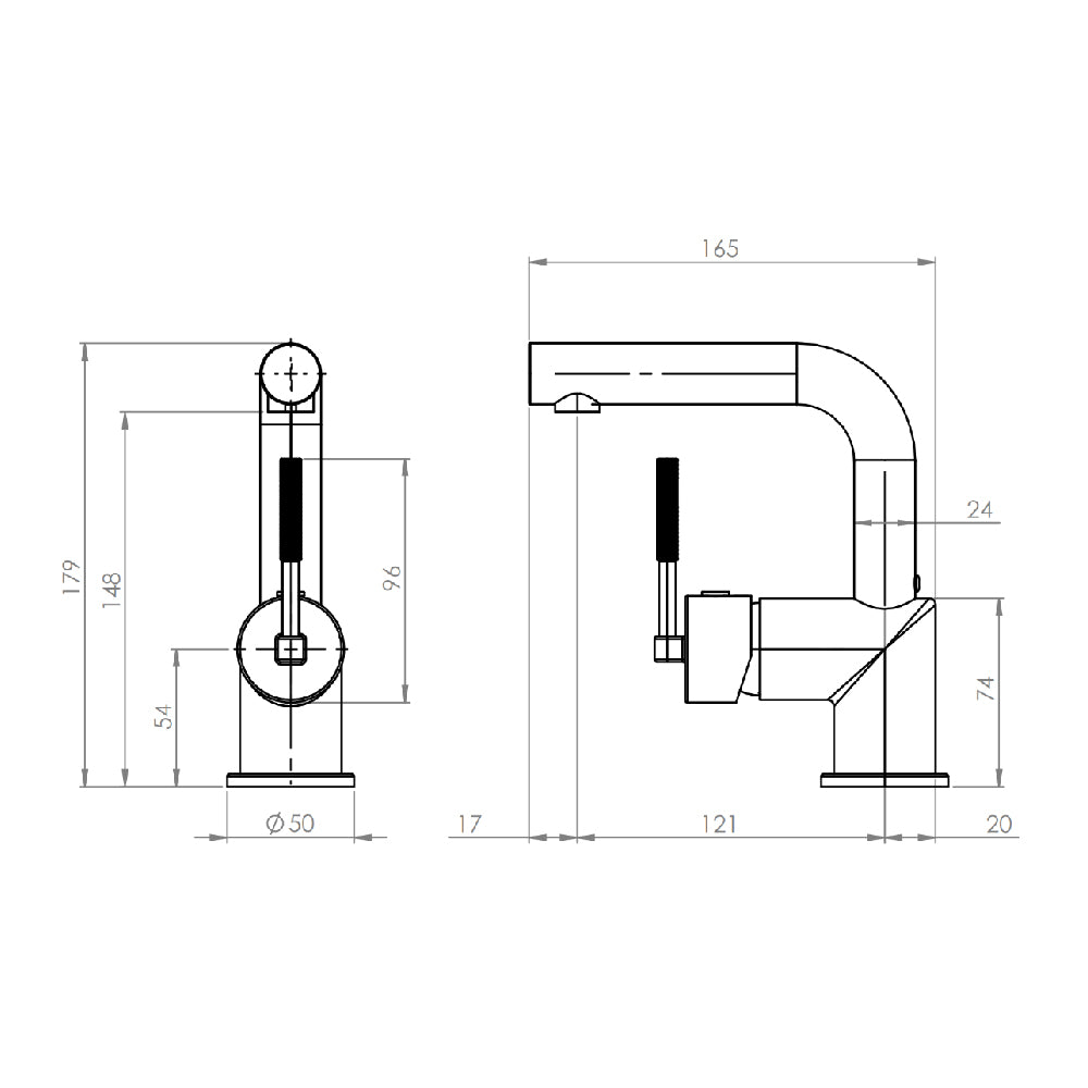 Single Polished Brass Vanity Bathroom Faucet(grifo)