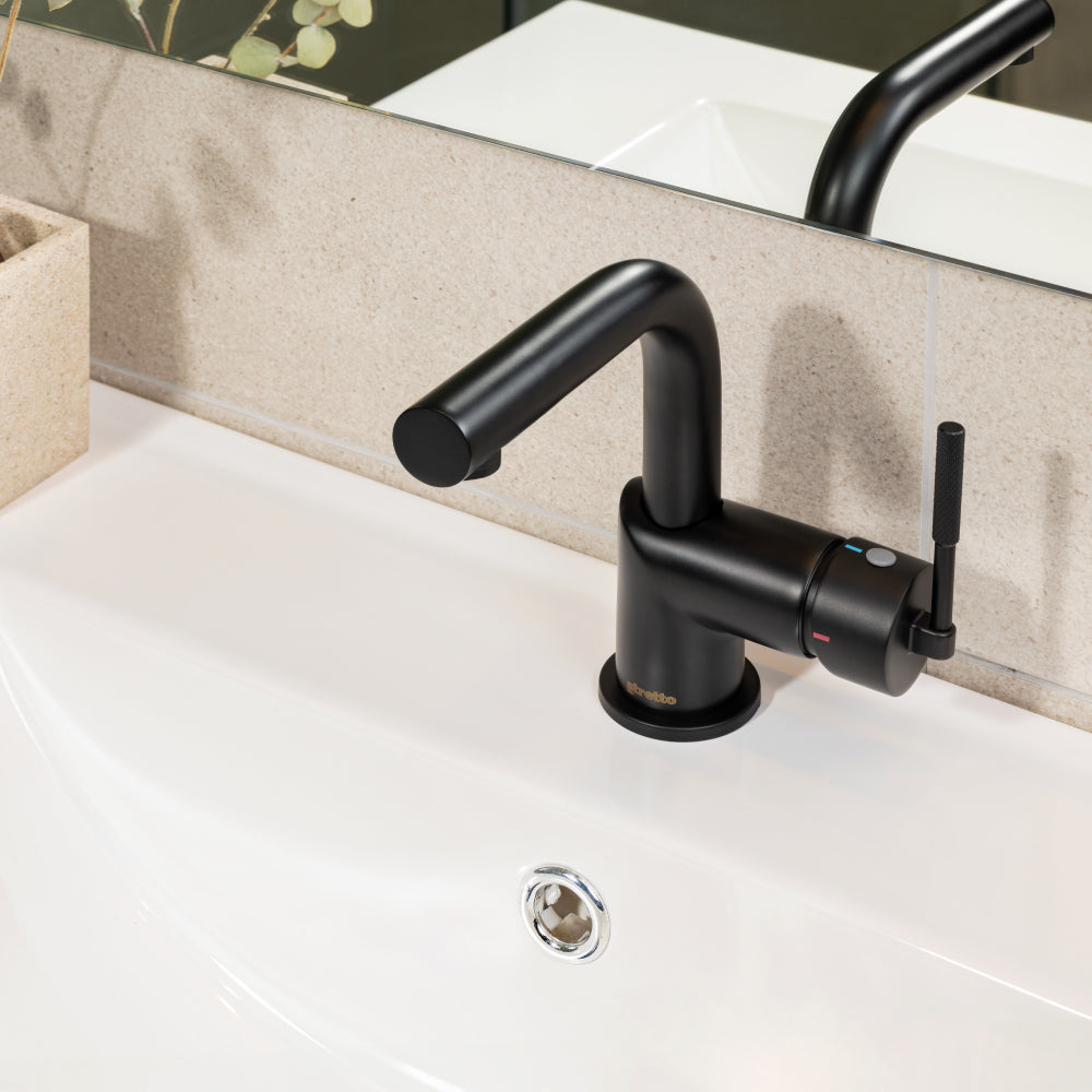 Single Polished Brass Vanity Bathroom Faucet(grifo)