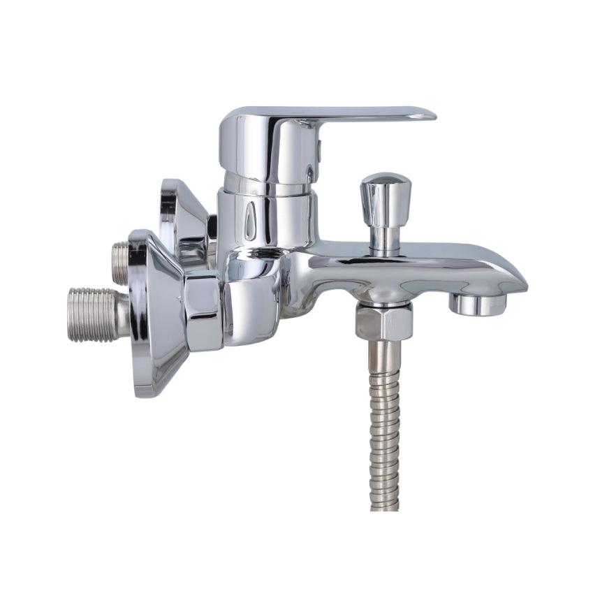 Polished Brushed Brass Shower Faucet Set(duchas)