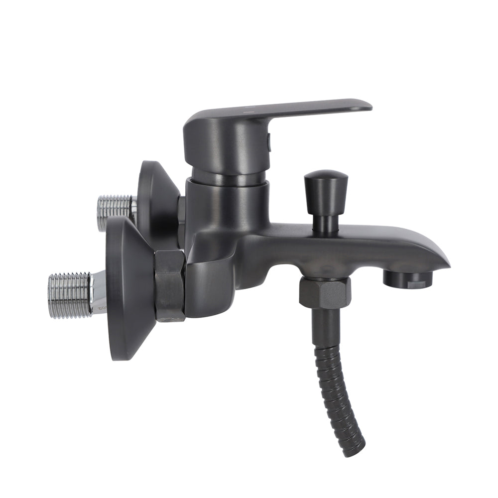 Polished Brushed Brass Shower Faucet Set(duchas)