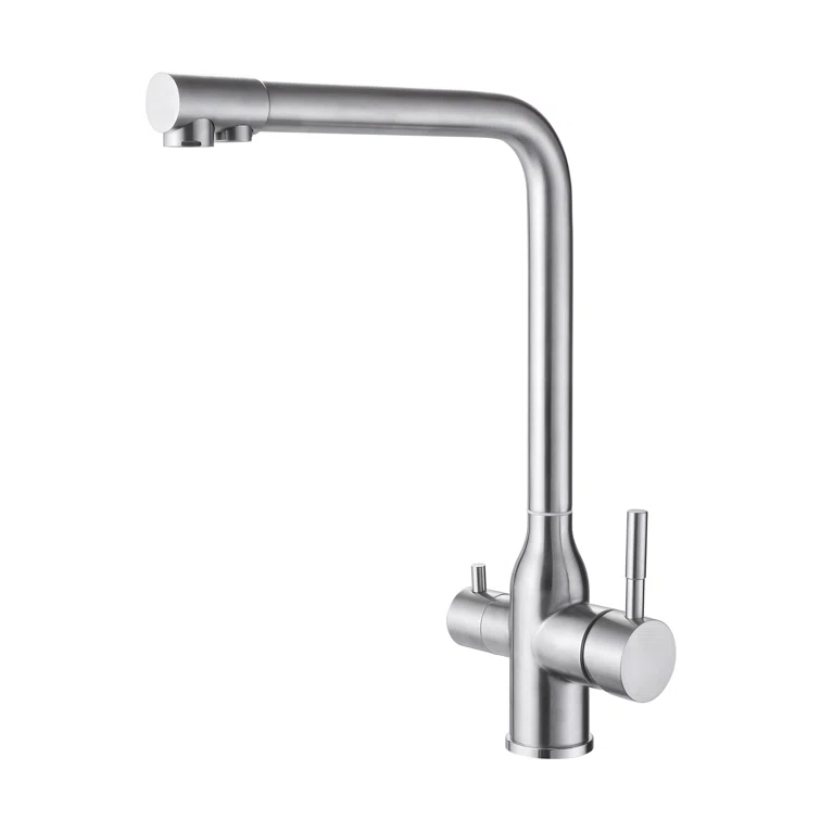 Pure Water From Tap Water Mixer Stainless Steel Kitchen Faucet griferia